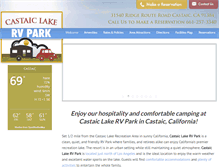 Tablet Screenshot of castaiclakervpark.com